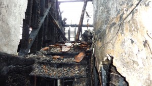 Fire damaged property. Flood or fire damaged valuations of antiques in the home are available from Malcolm Green Valuations.