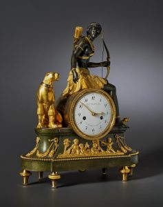 A spectacular antique French clock by a well-known French maker. Valued at £40,000